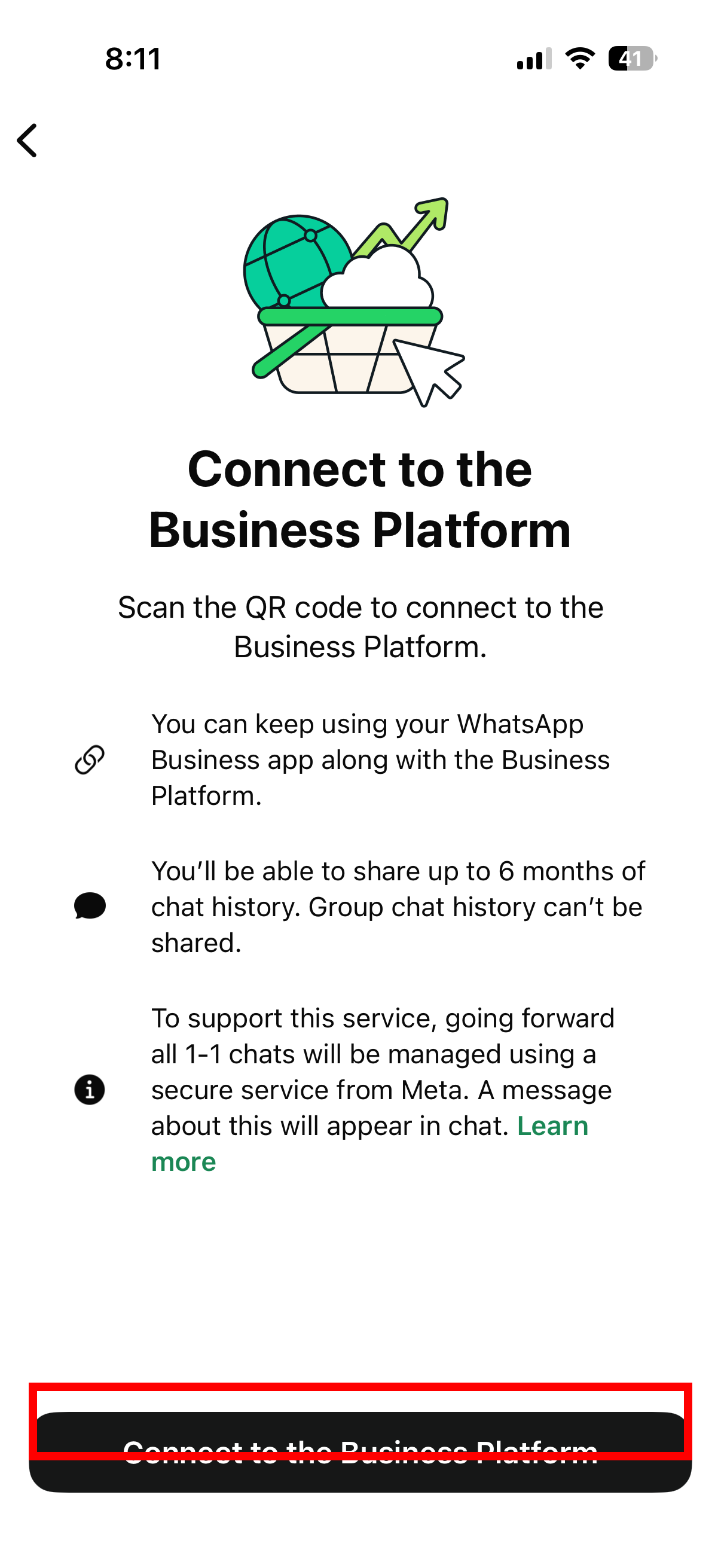 Connect to the Business Platform