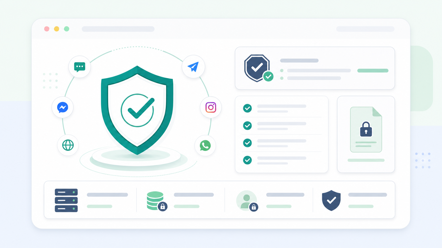 Secure Meta-certified technology provider and data policy compliance